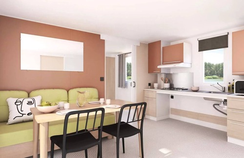 LʼAiguillon-sur-Mer Casa | Flower Camping Le Pré des Sables *** - Mobile home Standard 23m2 2 bedrooms 4 people