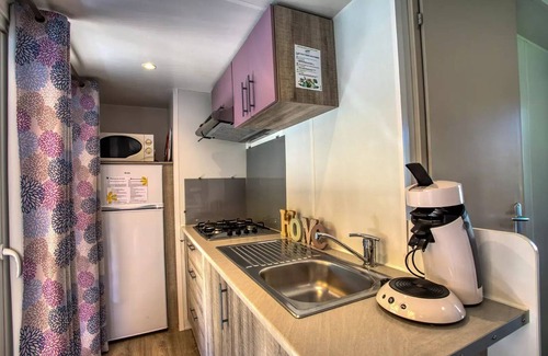Saint-Vincent-de-Cosse Casa | Flower Camping Le Tiradou *** - Mobil-Home Comfort 32,50m2 (3 bedrooms) + Terrace 19m2 + TV 6 persons