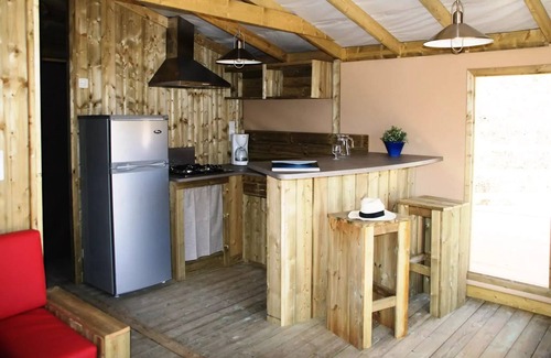 Esparron-de-Verdon Casa | Flower Camping La Beaume **** - Sweet Flower 32m2 PREMIUM 2 bedrooms + covered terrace 5 people