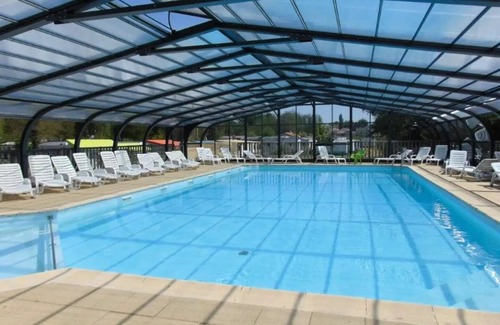 Avrille Casa | Flower Camping Beauchêne *** - Mobile home Comfort 27m2 / 2 bedrooms - semi-covered terrace 5 people