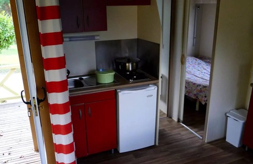 Camon Chalet De Esquí | Flower Camping LA GDPOLA *** - Chalet Bouleau Standard 20m2 - 2 bedrooms + covered terrace 10m2 4 people