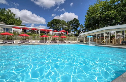 Vannes Casa | Flower Camping Le Conleau **** - Chalet Lodge bienestar Confort Plus 3 habitaciones 4 Personas