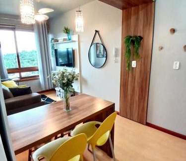 Bairro Lago Negro Apartamento | Siga Gramado - ¡Apto haz todo a pie! ¡Vista! ¡TV smart! ¡Aire acondicionado!