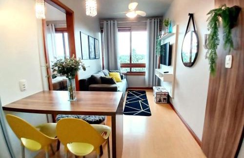 Bairro Lago Negro Apartamento | Siga Gramado - ¡Apto haz todo a pie! ¡Vista! ¡TV smart! ¡Aire acondicionado!