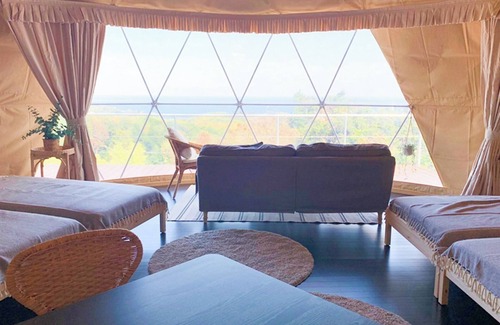 Futo Cabina | For 3 people 7m dome tent C overlooking Sagami B / Ito Shizuoka