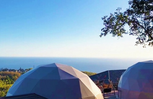 Futo Cabina | For 3 people 7m dome tent C overlooking Sagami B / Ito Shizuoka