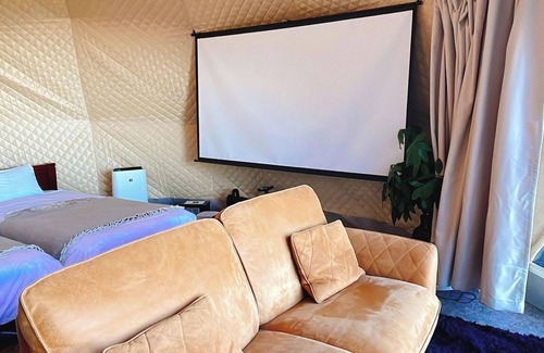 Futo Cabina | For 4 people Premium Dome 6m Tent F with shower / Ito Shizuoka