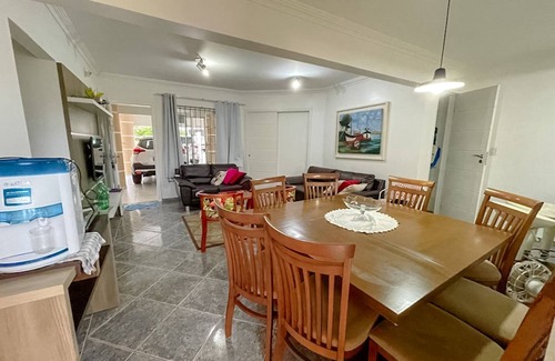Pinheira Casa | For rent house 3 bedrooms suite air 80m from the sea privileged location centrinho Pinheira