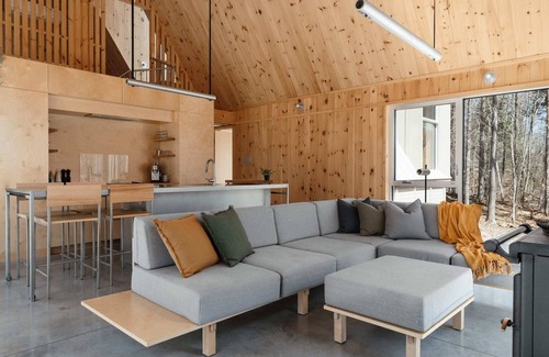 Chertsey Chalet De Esquí | Le Bois et Lumiere - Sauna, Nature & Lakes