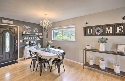 Pine Grove Casa | Forest-View Deck + Fire Pits: Pine Grove Retreat!