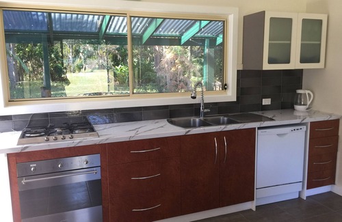 Cudgera Creek Casa | Se aceptan mascotas Propiedad rural a 5 minutos de la playa y tiendas