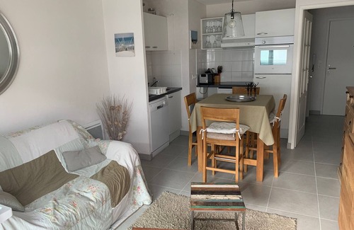 Fort-Mahon-Plage Apartamento | Fort-Mahon-Plage: A dos pasos de la playa, apartamento nuevo con balcón y garaje