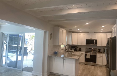 Laguna Shores Casa | Fort Myers Beach Pool House - 3 minute walk to the beach