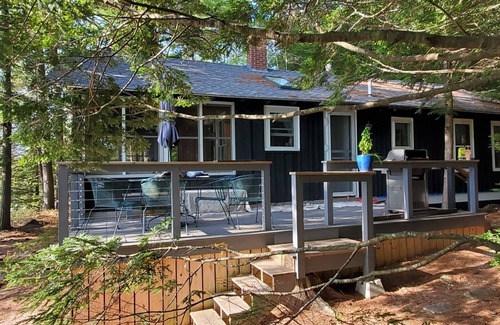 Bridgton Cabina | FOSTER POND SHOREFRONT WITH DOCK