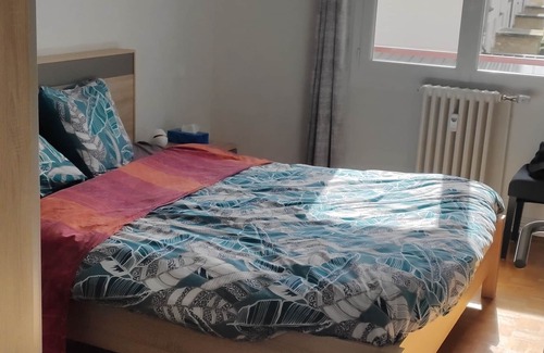 Madeleine-Sermandiere-Chattiere Apartamento | Fougères 77 m2, 2 Chambres, Garage , Balcon