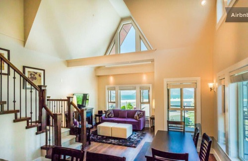 Harrison Hot Springs Apartamento | Harrison Lake View Resort - Suite Penthouse 2 de 3 dormitorios con vista al lago