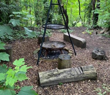 Alfriston Apartamento | Foxes Hollow - Woodland Cabin - Alfriston
