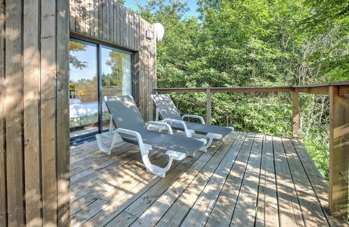Saint-Felix-de-Reillac-et-Mortemart Casa | Lodge Plein Voir – Escapada natural con terraza y confort moderno