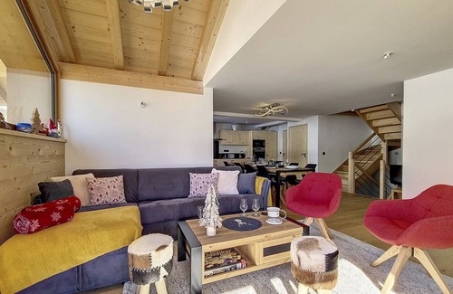 Le Bettaix Chalet De Esquí | Chalet moderno con sauna cerca de las pistas