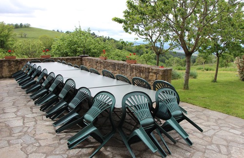 Saint-Quentin-sur-Sauxillanges Casa | Gîte*** HEREST panoramic view of the Monts d'Auvergne