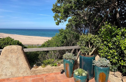 Pinarellu Casa | Southern Corsica, Casa Masamour, "feet in the water", a breathtaking view!