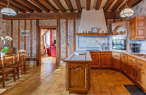 Chouzy-sur-Cisse Cabaña | Casa rural de 4 habitaciones con piscina cubierta y jardín cerca de los castillos del Loira