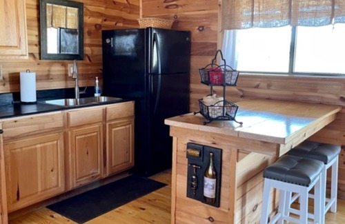 Fredericksburg Cabina | Fredericksburg Texas cabina privada con bañera de hidromasaje