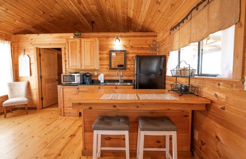 Fredericksburg Cabina | Fredericksburg Texas cabina privada con bañera de hidromasaje
