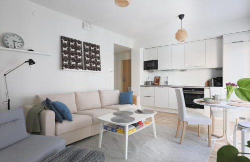 Pasila Apartamento | Fredika, modern 1br,Tripla Pasila prime location, parking, train station near