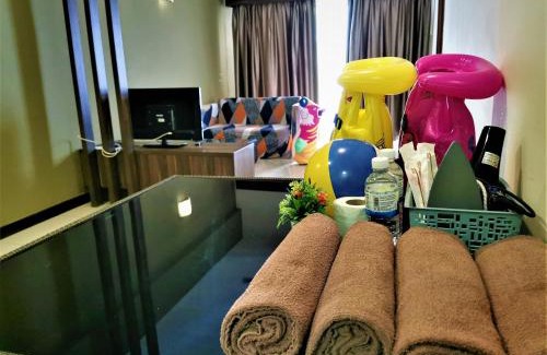 Malacca City Apartamento | FREE 4 WATER THEMEPARK Tickets & WiFi Stay Melaka