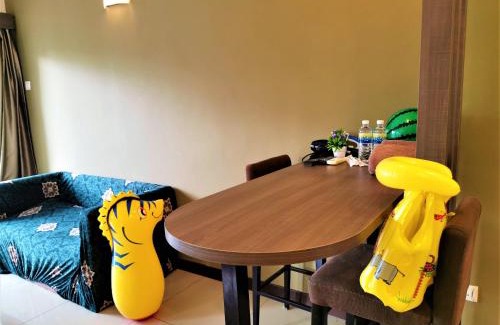 Malacca City Apartamento | FREE 4 WATER THEMEPARK Tickets & WiFi Stay Melaka
