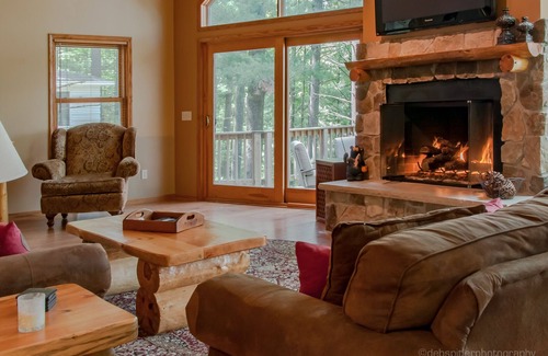Redgranite Cabina | Wknds 2 nts w / 3rd nt GRATIS 5 bdrs sala de juegos de lujo lake lodge slps 1-22