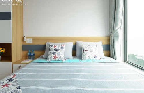 Vinh Phuoc Condominio | GRATIS ✈ P / U SeaView 2Bedrooms✯Beachfront. Apartamento✯