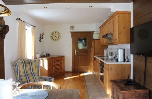 Obergrainau Apartamento | Fewo ZUGSPITZ en Garmisch-Partenkirchen. De no fumadores. Fi. Jardín / césped.