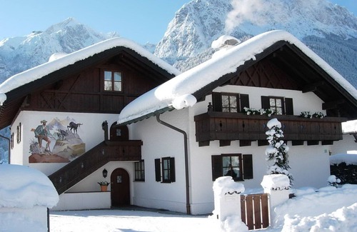 Obergrainau Apartamento | Fewo ZUGSPITZ en Garmisch-Partenkirchen. De no fumadores. Fi. Jardín / césped.
