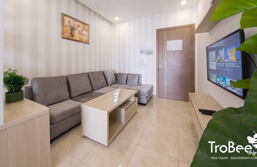 Vinh Phuoc Condominio | GRATIS ✈ Pick Up @ Apartamento de dos habitaciones con vistas al mar