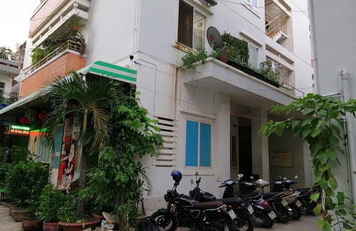 Tran Phu Beach Apartamento | Té / café gratis # Apoyo Bebé # Mascotas Hotel # Cocina # Toallas # LavadoraMáquina # AC