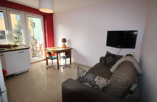 Bronowice Apartamento | WiFi gratuito, un presupuesto completo, amplio apartamento