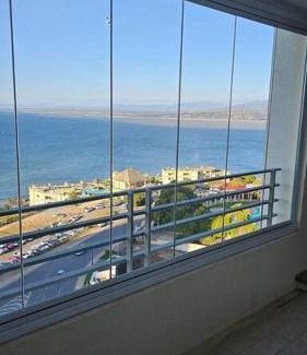Concon Apartamento | Frente a la playa. Vista al mar.