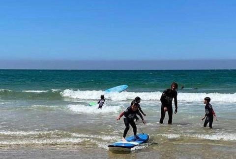 Costa de Caparica Apartamento | Frente práia 8ºandar-parking grátis-surf&naturismo