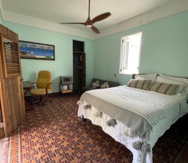 Parque Apartamento | Fresh Tropical Colonial Style Walk-Up- Rooftop Terrace- Beach View
