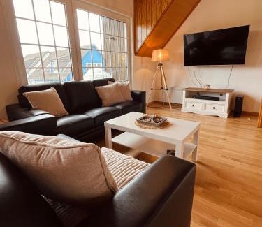 Friedrichskoog-Spitze Apartamento | Frieda - Ferienwohnung mit Deichblick