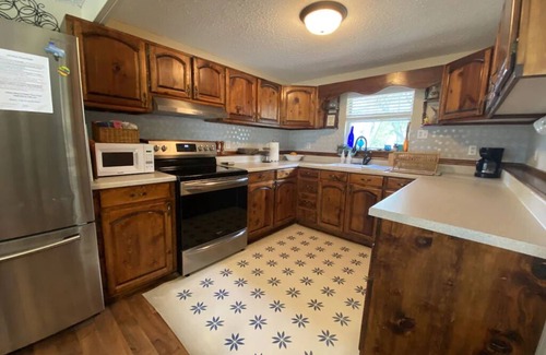 Leakey Casa | Frio River House + Bunkhouse, Private Volleyball Pool, Pavilion, Riverfront!