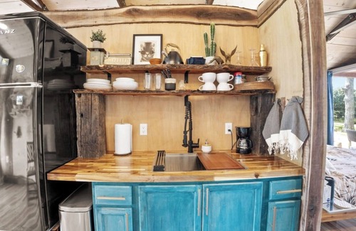French Village Casa | FRISCO · Tiny Houses of French Village Tranquil & Relaxing