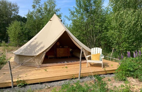 Overbyn Otro | Fristad Glamping Tent Vitsand