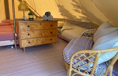 Overbyn Otro | Fristad Glamping Tent Vitsand