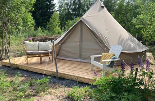 Overbyn Otro | Fristad Glamping Tent Vitsand