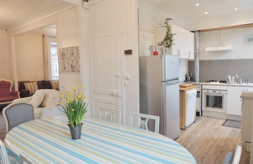 Veules-les-Roses Casa | 2 minutos a pie de Fine Sands a M. B / 7-9pers / Ropa de cama / Bicicletas / 3chs / 2 SBD / Jard / Garage