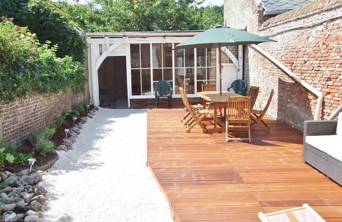 Veules-les-Roses Casa | 2 minutos a pie de Fine Sands a M. B / 7-9pers / Ropa de cama / Bicicletas / 3chs / 2 SBD / Jard / Garage
