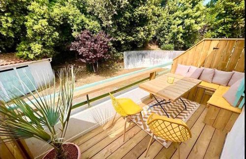 Rivedoux-Plage Apartamento | Front de mer Rivedoux-Plage - Terrasse Extérieur - Parking